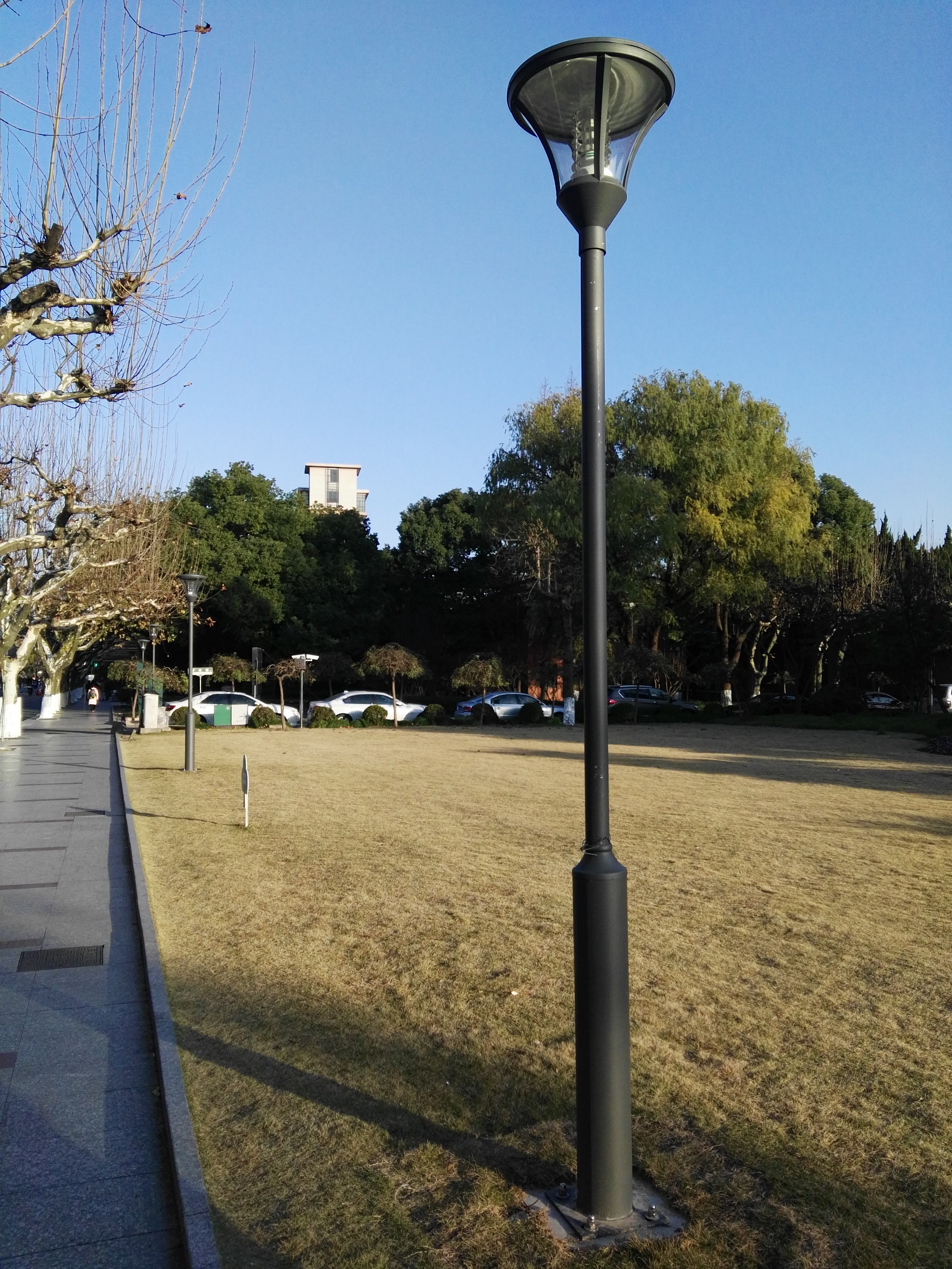 更换路灯,节能减排